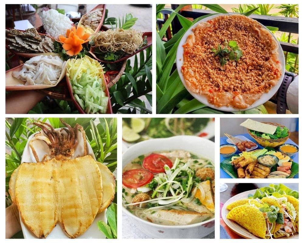 Một số món ăn đặc sắc tại quán Cây Bàng (Nguồn: Nhà hàng Cây Bàng)